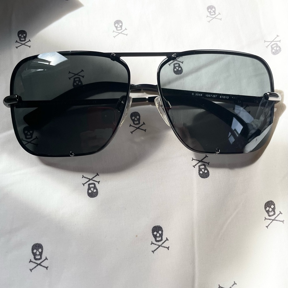 Burberry Black Square Sunglasses